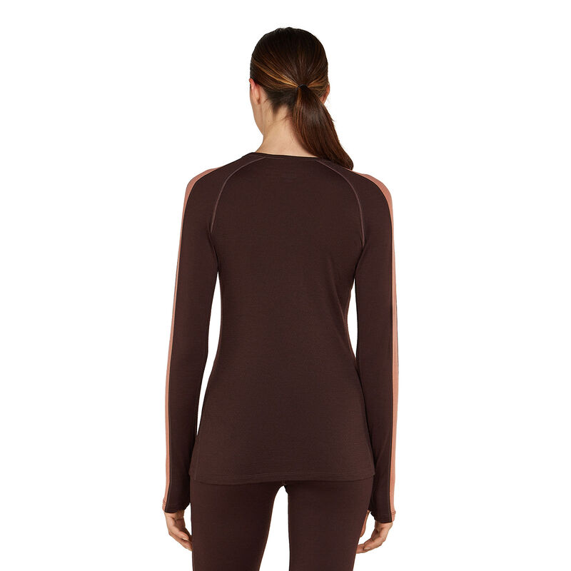 Icebreaker Womens 260 ZoneKnit LS Crewe image number 1